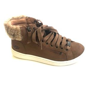 Ugg Shearling and Suede Sneaker